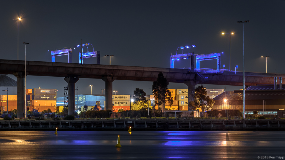Tollway in Blue - Bolte Bridge