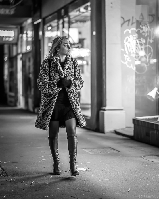 Leopard on Gertrude Street