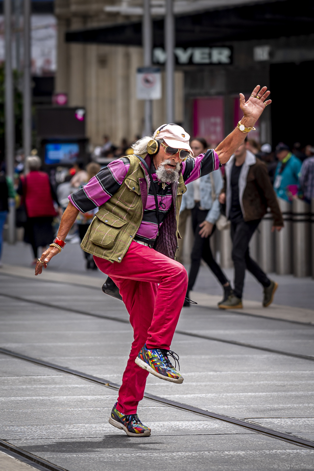 Dancing in the Mall