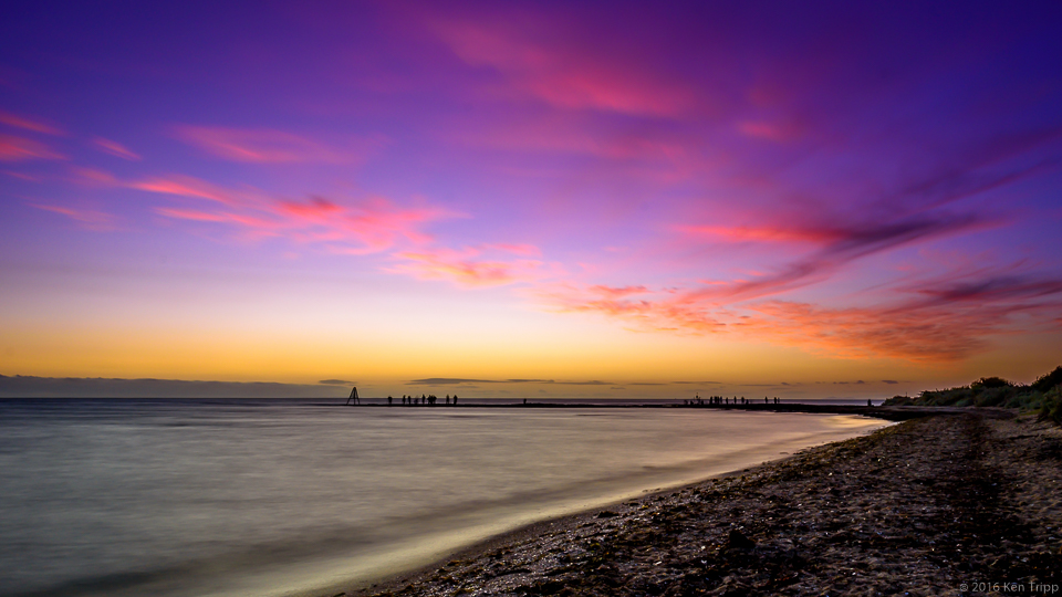 Sunset at Ricketts Point, Beaumaris