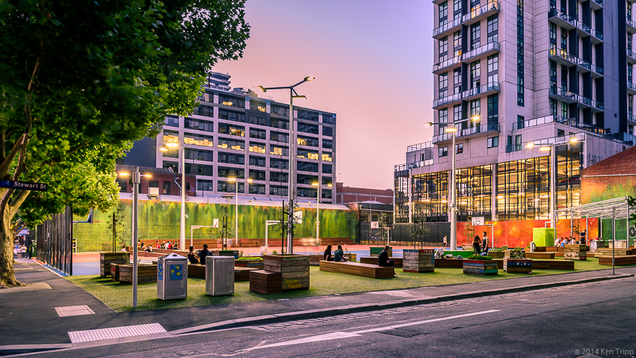 Basketball courts - Stewart Street