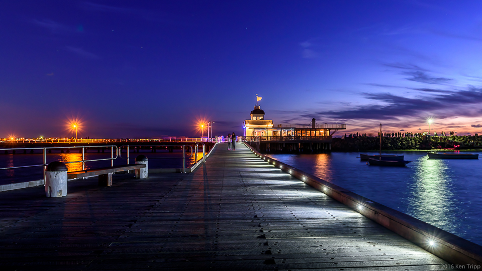 Ghosts on St Kilda Pier