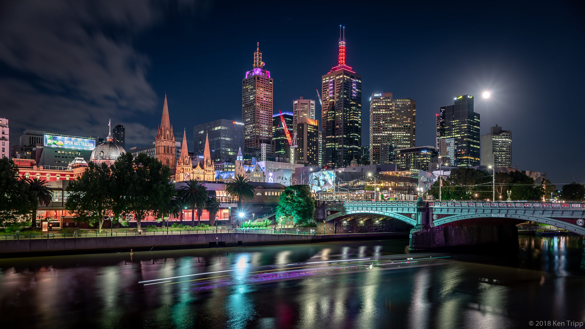 Yarra River and city