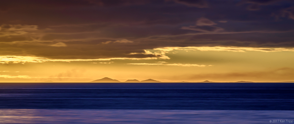 You Yangs across the bay